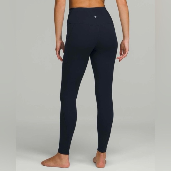 Lululemon Align High-Rise Leggings Pant w/ Pockets True Navy 28” Size 4 Like New